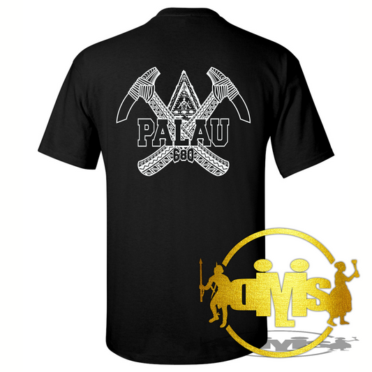 Palau Tribal Ebakl & Bai Adult Shirt | Back Print