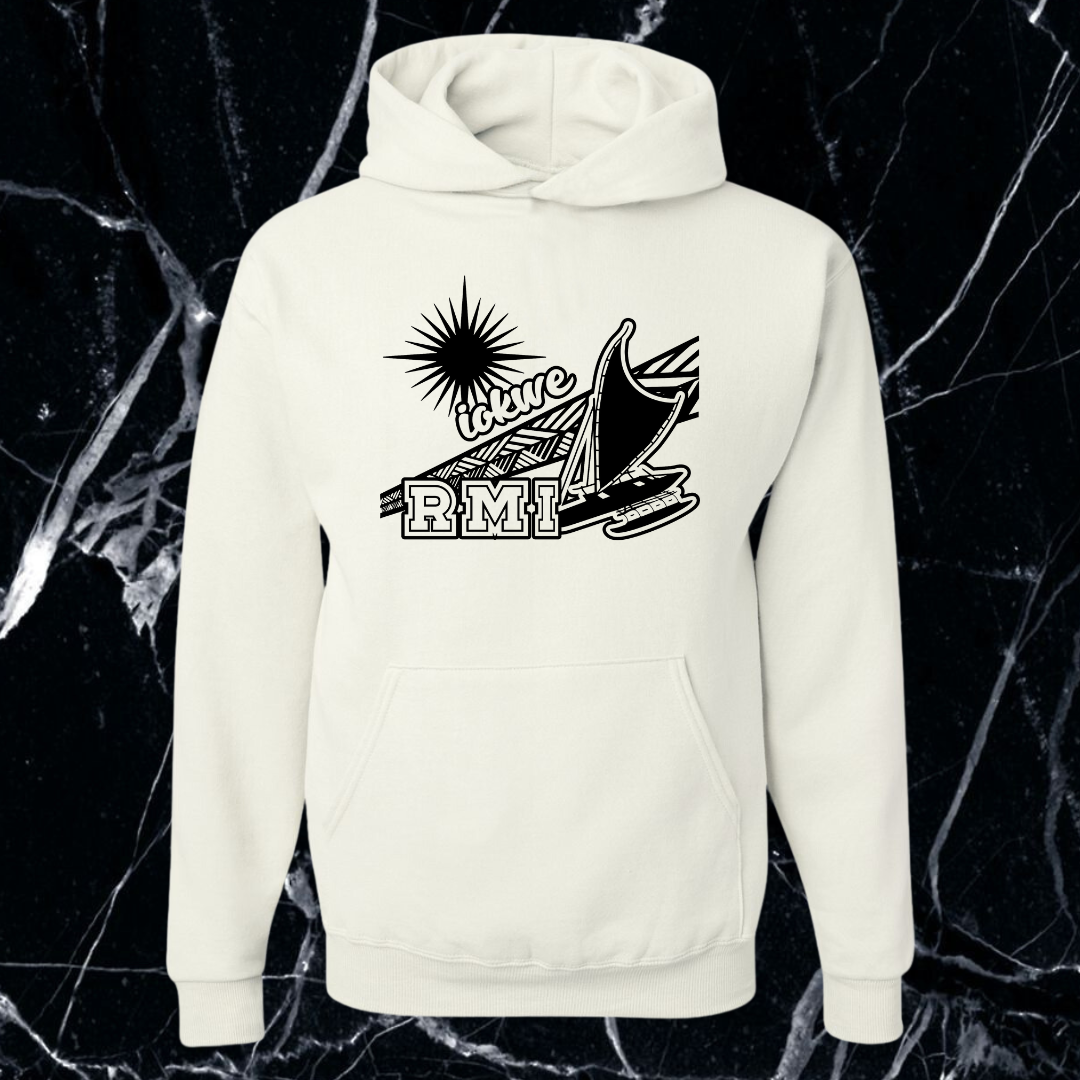 Marshall Islands inspired design | Adult pullover hoodie