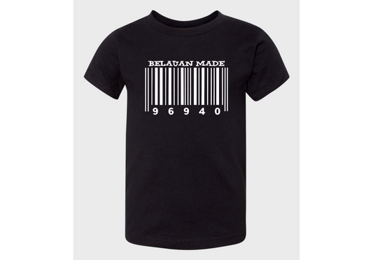 BELAUAN MADE BARCODE TODDLER SHIRT