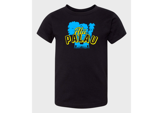 BLUE & YELLOW ALII PALAU BAI BG TODDLER SHIRT