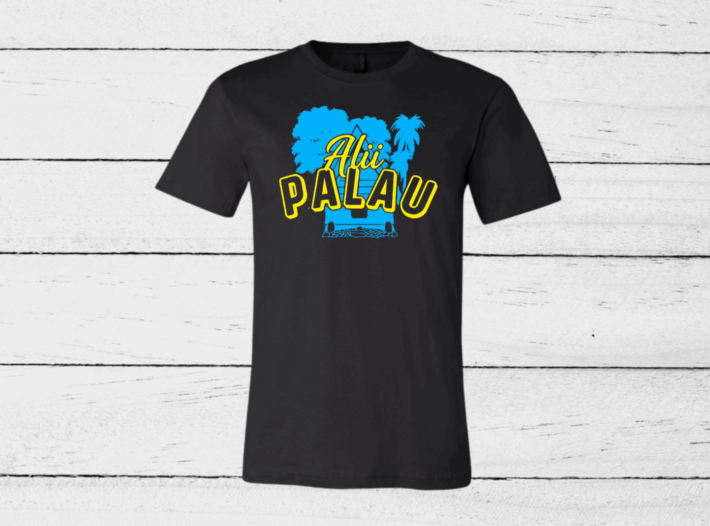BLUE & YELLOW ALII PALAU BAI | Adult Unisex Shirt
