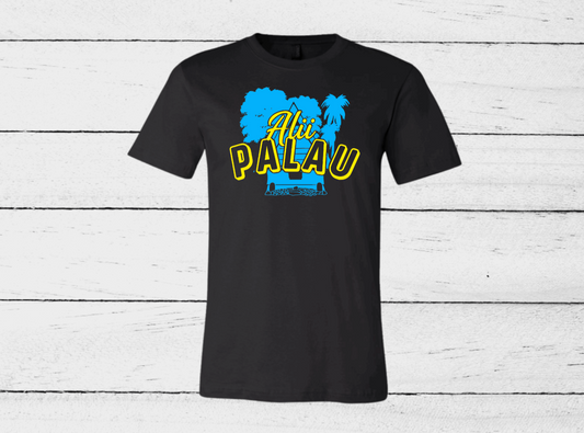 BLUE & YELLOW ALII PALAU BAI | Adult Unisex Shirt