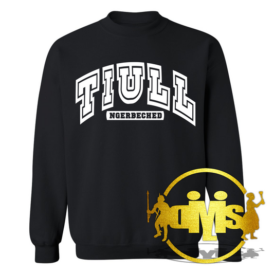 Tiull Ngerbeched | Adult Crewneck Sweater | 3D Puff Design