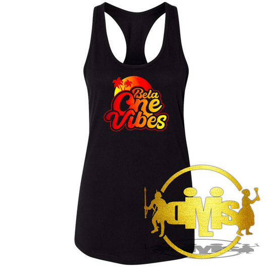 BelaOne Vibes Fire Ombre | Ladies Tank Top